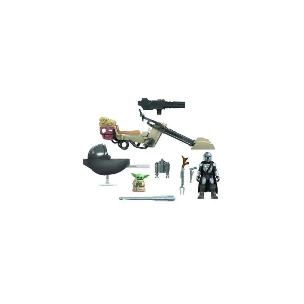 2 Sets Star Wars Mission Fleet Speeder Bikes The Child Battle For The Bounty